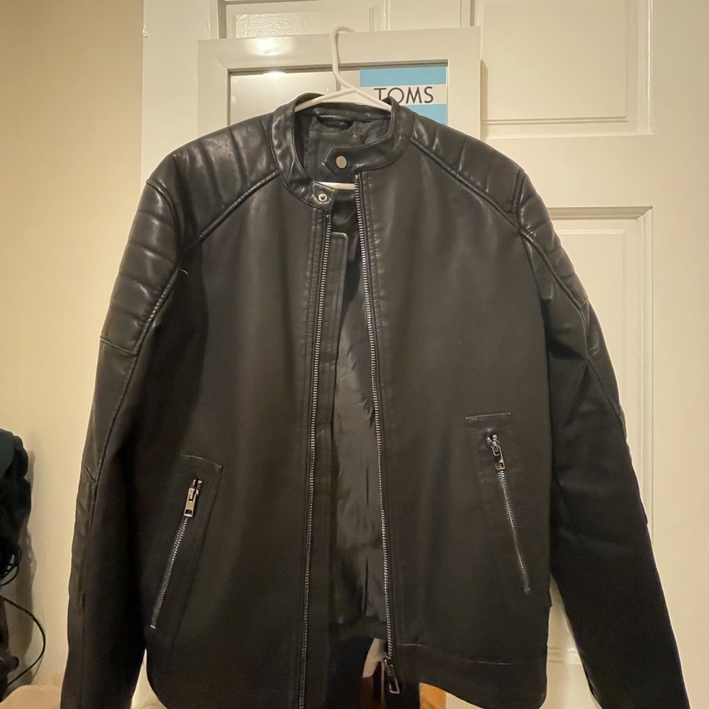UK brand faux leather jacket M